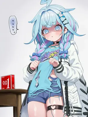 [Nakanaka Nana] Mizumiya, Trapped in a Room with an Otaku Guy Until They Run Out of Condoms [AI Generated]