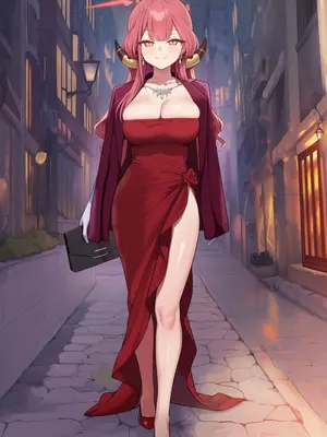 [Nakanaka Nana] 財閥の宴に招かれたアル社長 (Rikuhachima Aru) [AI Generated]_006