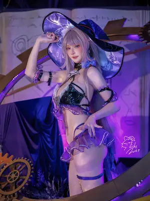 [EX Machi Cosplay]大黑塔 水着 Swimsuit The Herta_0003