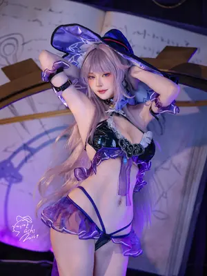 [EX Machi Cosplay]大黑塔 水着 Swimsuit The Herta_0007