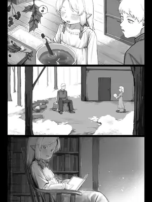 [れあもとはにな] 幾星霜の雪間にて(永遠娘 21)｜荏苒时光的片刻初霁 [中国翻訳] [DL版]_0009