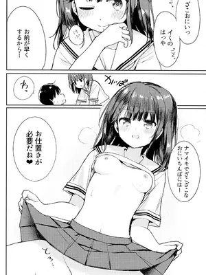 (C108) [伊佐海書肆 (いさみ澪)] 完璧なお兄を所望します！ (ガマンができない童貞兄キと、スナオになれない反抗妹)_0011