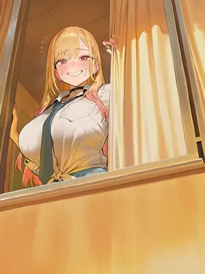 窓越しの笑顔と足元の絶頂…連姦に堕ちた海夢_009