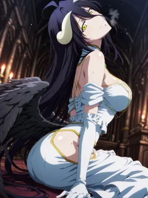 [AIusagichan] オーバーロード Overlord アルベド Albedo 497P [AI Generated]