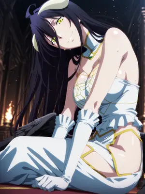 [AIusagichan] オーバーロード Overlord アルベド Albedo 497P [AI Generated]_004