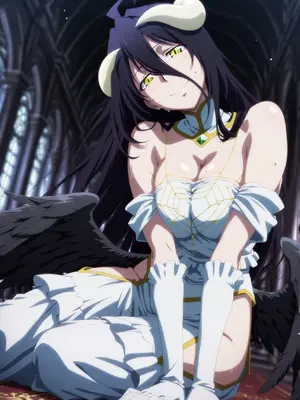 [AIusagichan] オーバーロード Overlord アルベド Albedo 497P [AI Generated]_005