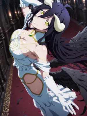 [AIusagichan] オーバーロード Overlord アルベド Albedo 497P [AI Generated]_006