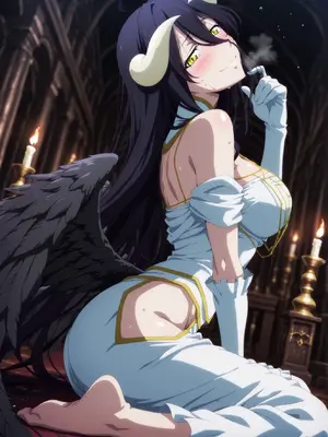 [AIusagichan] オーバーロード Overlord アルベド Albedo 497P [AI Generated]_007