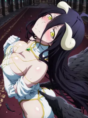 [AIusagichan] オーバーロード Overlord アルベド Albedo 497P [AI Generated]_008