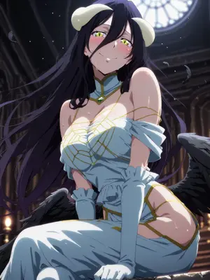 [AIusagichan] オーバーロード Overlord アルベド Albedo 497P [AI Generated]_009