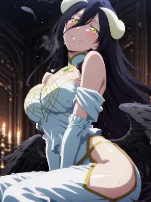 [AIusagichan] オーバーロード Overlord アルベド Albedo 497P [AI Generated]_010
