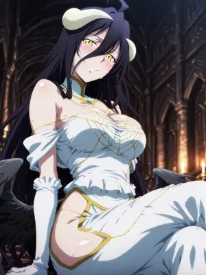 [AIusagichan] オーバーロード Overlord アルベド Albedo 497P [AI Generated]_011