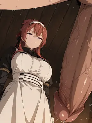 [kagura (95514474)] Lilia Greyrat [AI Generated]