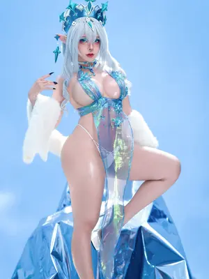 Sayo Momo - Tsaritsa 氷の女皇 Empress of Ice  Genshin Impact_0005