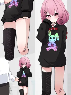 [うさぎ兎さめ] 路地裏連れ込まれつま先立ちネネカさん_0006