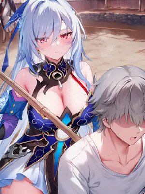 [Shinkualtt] 大黑塔&镜流 [AI Generated]_006