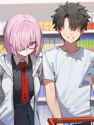 (Haruto) マシュ・キリエライト Mash Kyrielight 44 sheet [AI Generated]_004