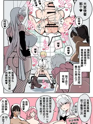 [福猫玉手箱 (福猫)] ぼっちゃまと12人のメイド [中国翻訳] [機翻]_0005
