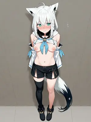 【Minuki CreatingMachine】白上フキとえっち（308枚）179 [AI Generated]_011