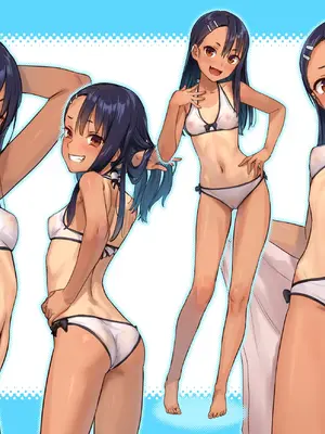 [川上六角] 長瀞さん紐水着絵 (イジらないで、長瀞さん) [最爱吃手手的大bt个人汉化]_0007