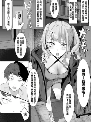 [ねぐろ堂 (飯島らると)] 見守りカメラでお兄を視てたらあたしも視られてた話 [COW个人汉化]_0003