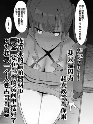 [ねぐろ堂 (飯島らると)] 見守りカメラでお兄を視てたらあたしも視られてた話 [COW个人汉化]_0006