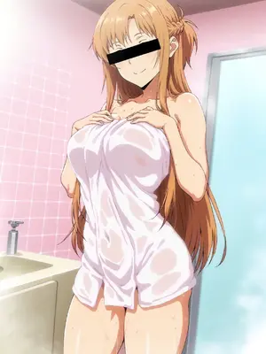 [赤理アカ] ア〇ナコスプレの巨乳女の子のいるソープ [AI Generated]_004