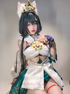 小瑶幺幺 (xiaoyaoyaoyao12) cosplay Yunli - HonkaiStar Rail_006