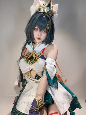 小瑶幺幺 (xiaoyaoyaoyao12) cosplay Yunli - HonkaiStar Rail_007