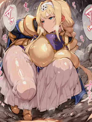 [Mathjob] [Request] Alice Zuberg x Goblins アリス・ツーベルクxゴブリン (230p) - Sword Art Online (Patreon) [AI Generated]_004