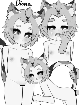 [ねこやしき] ○神○リキャライラスト本 (原神) [DL版]_0004