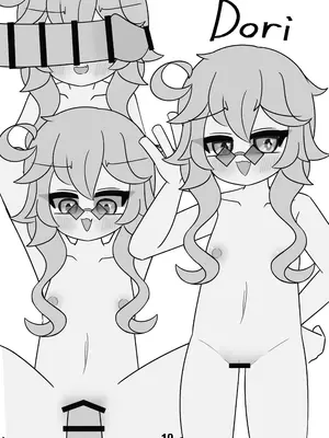 [ねこやしき] ○神○リキャライラスト本 (原神) [DL版]_0009
