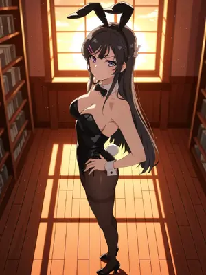 [Machina Ai] Mai Sakurajima - 桜島麻衣 Extra 198p [AI Generated]