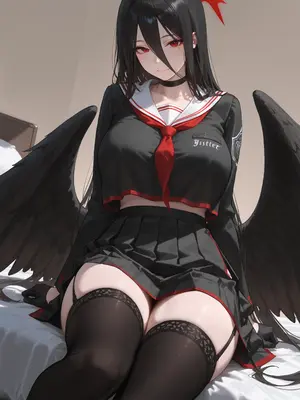 [Zuki] Hanekawa Hasumi - Blue Archive [AI Generated]_001