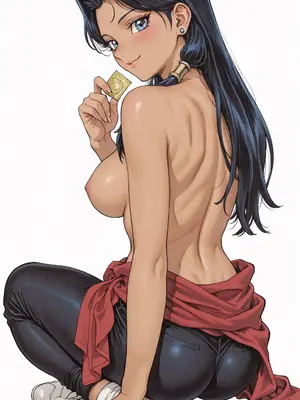 (May Rain) Ishizu Ishtar [AI Generated]_006