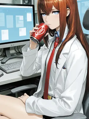 (May Rain) Makise Kurisu [AI Generated]_012