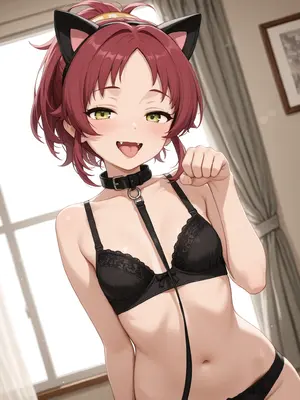 [colox76] A simple compilation with kitten Aisha - Mushoku Tensei(Ordered) [AI Generated]_003