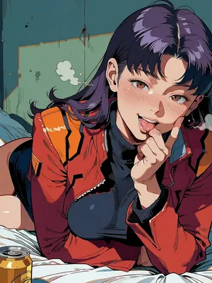 [tapioka] [AI] 酒醉 x 葛城美里 Katsuragi Misato 葛城ミサト