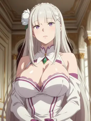 [One Hook Angler] Emilia and Subaru 愛蜜莉雅與菜月昴 (82P) (Patreon) [AI Generated]_003