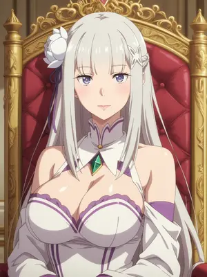 [One Hook Angler] Emilia and Subaru 愛蜜莉雅與菜月昴 (82P) (Patreon) [AI Generated]_001