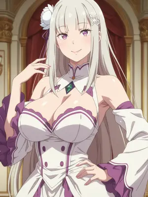 [One Hook Angler] Emilia and Subaru 愛蜜莉雅與菜月昴 (82P) (Patreon) [AI Generated]_004