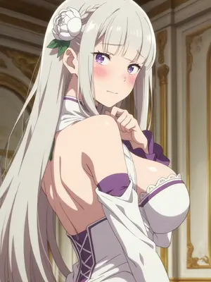 [One Hook Angler] Emilia and Subaru 愛蜜莉雅與菜月昴 (82P) (Patreon) [AI Generated]_005