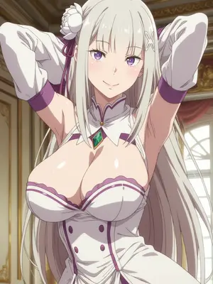 [One Hook Angler] Emilia and Subaru 愛蜜莉雅與菜月昴 (82P) (Patreon) [AI Generated]_007