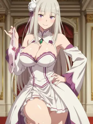 [One Hook Angler] Emilia and Subaru 愛蜜莉雅與菜月昴 (82P) (Patreon) [AI Generated]_012