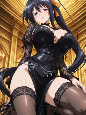 [YumeKaze] Akeno Himejima 2 [AI Generated]