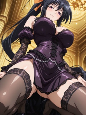 [YumeKaze] Akeno Himejima 2 [AI Generated]_008