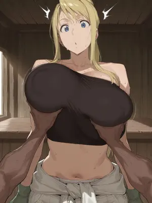 (吟醸コーク) Winry Rockbell ウィンリィ・ロックベル (fullmetal alchemist)_011