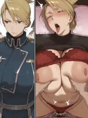 (吟醸コーク) Riza Hawkeye リザ・ホークアイ (fullmetal alchemist)
