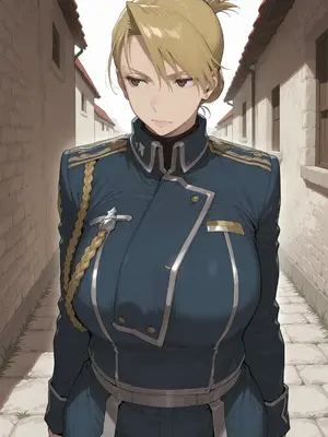 (吟醸コーク) Riza Hawkeye リザ・ホークアイ (fullmetal alchemist)_002