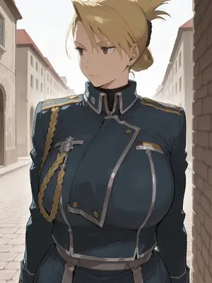 (吟醸コーク) Riza Hawkeye リザ・ホークアイ (fullmetal alchemist)_003